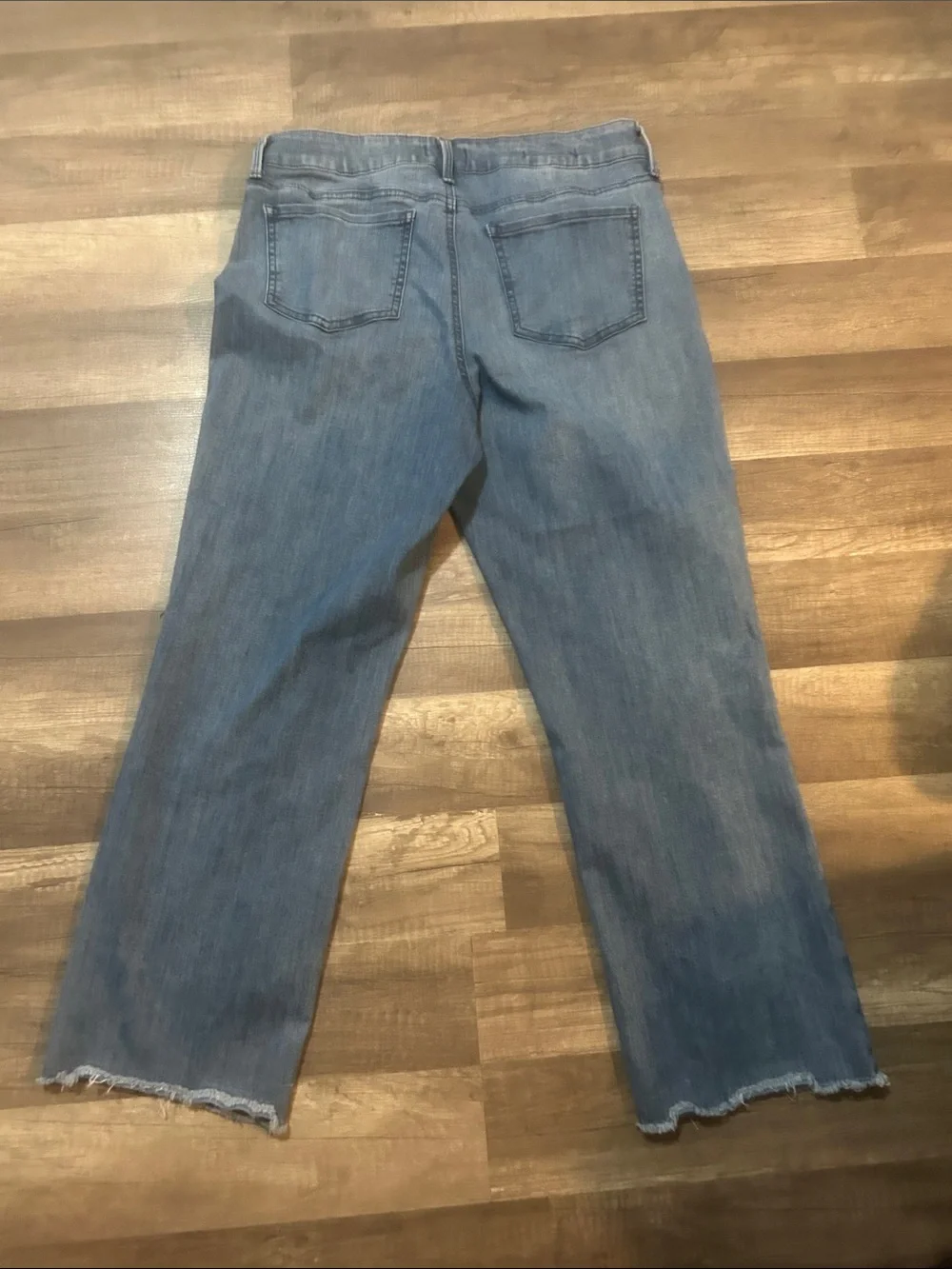 NYDJ Classic Medium Wash Women's Straight Crop Jeans Size 10 - Picture 7 of 7